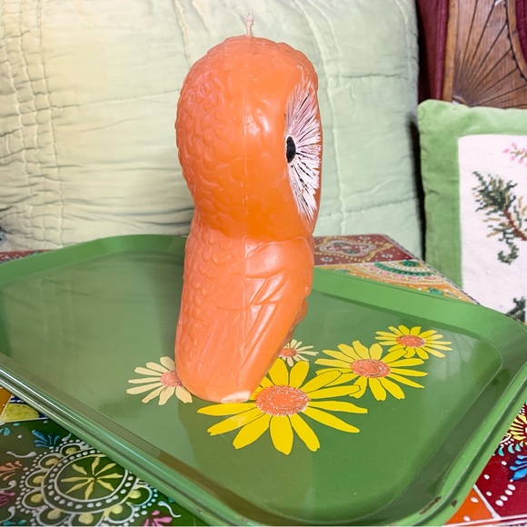 70s Owl Candle - Picture 4 of 8